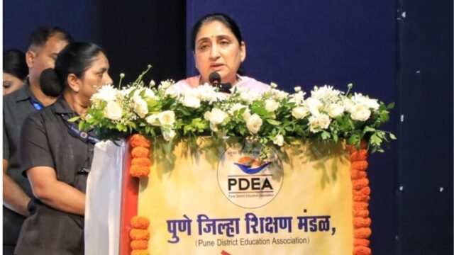 Students should imbibe honesty, discipline, and sensitivity alongside knowledge – Deputy Chief Minister Sunetra Ajit Pawar.