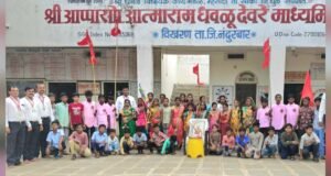 देवरे विद्यालयात विश्व आदिवासी दिनानिमित्ताने विविध कार्यक्रमांचे आयोजन