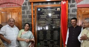 मुख्यमंत्री देवेंद्र फडणवीस यांच्या प्रमुख उपस्थितीत कागल नगरीत विविध विकासकामांच्या लोकार्पण सोहळा व शेतकरी मेळावा आयोजित करण्यात आला